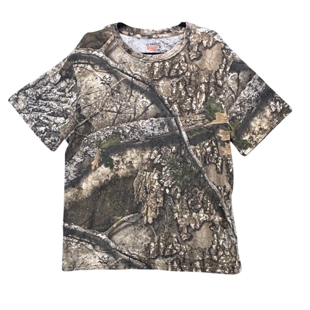 Real Tree Camo Shirt XL Outdoors Hunting Duck Deer Comfy APX